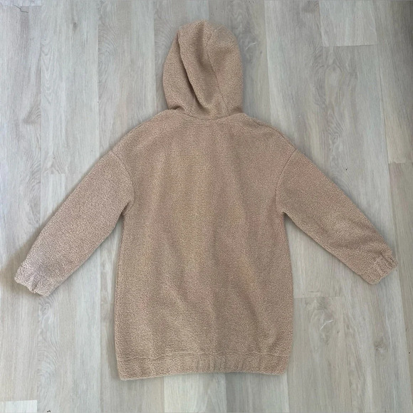 Streetwear Society Long Cozy Sherpa Jacket - Picture 7 of 9